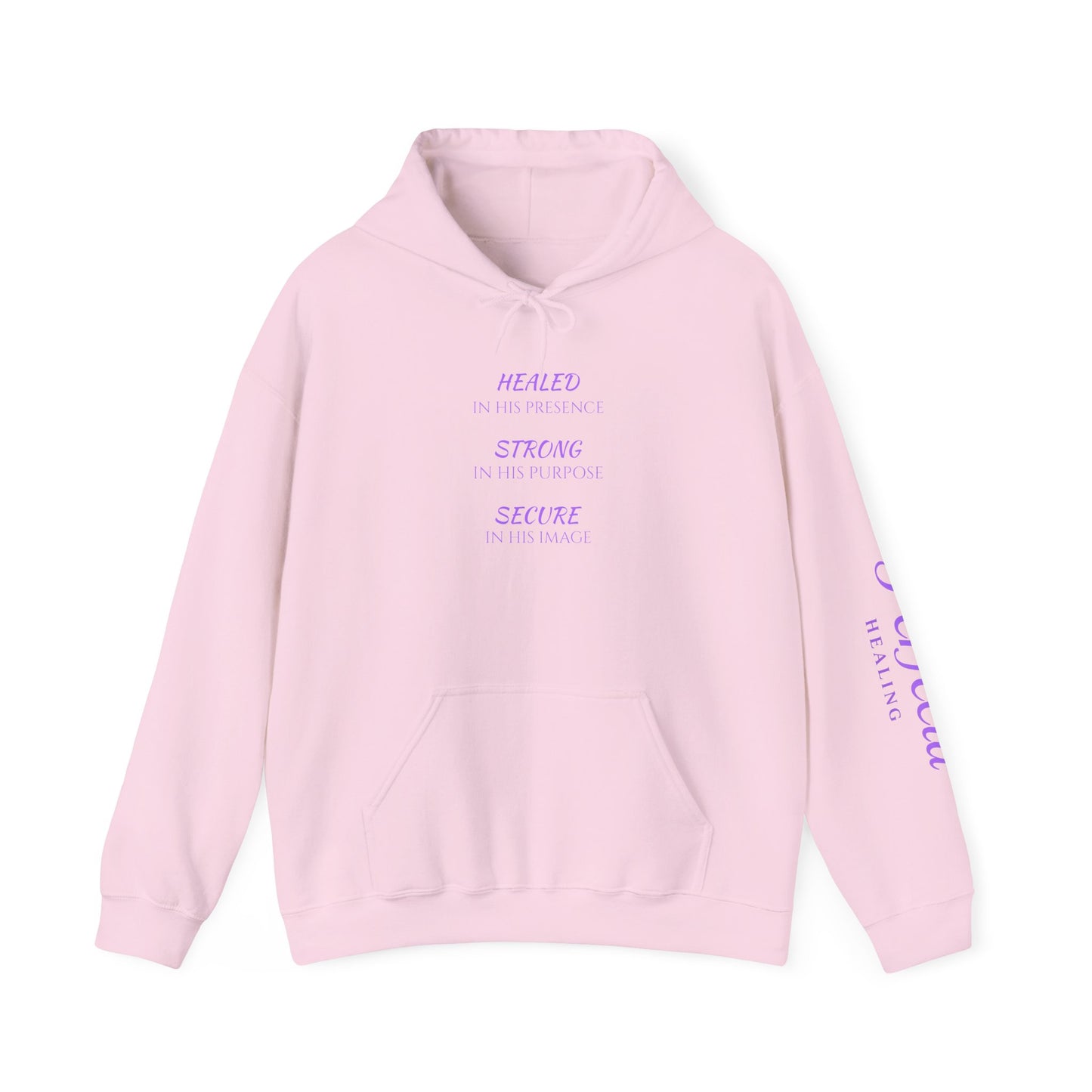 "Healing | Strong | Secure" Hoodie Inspirational Hoodie