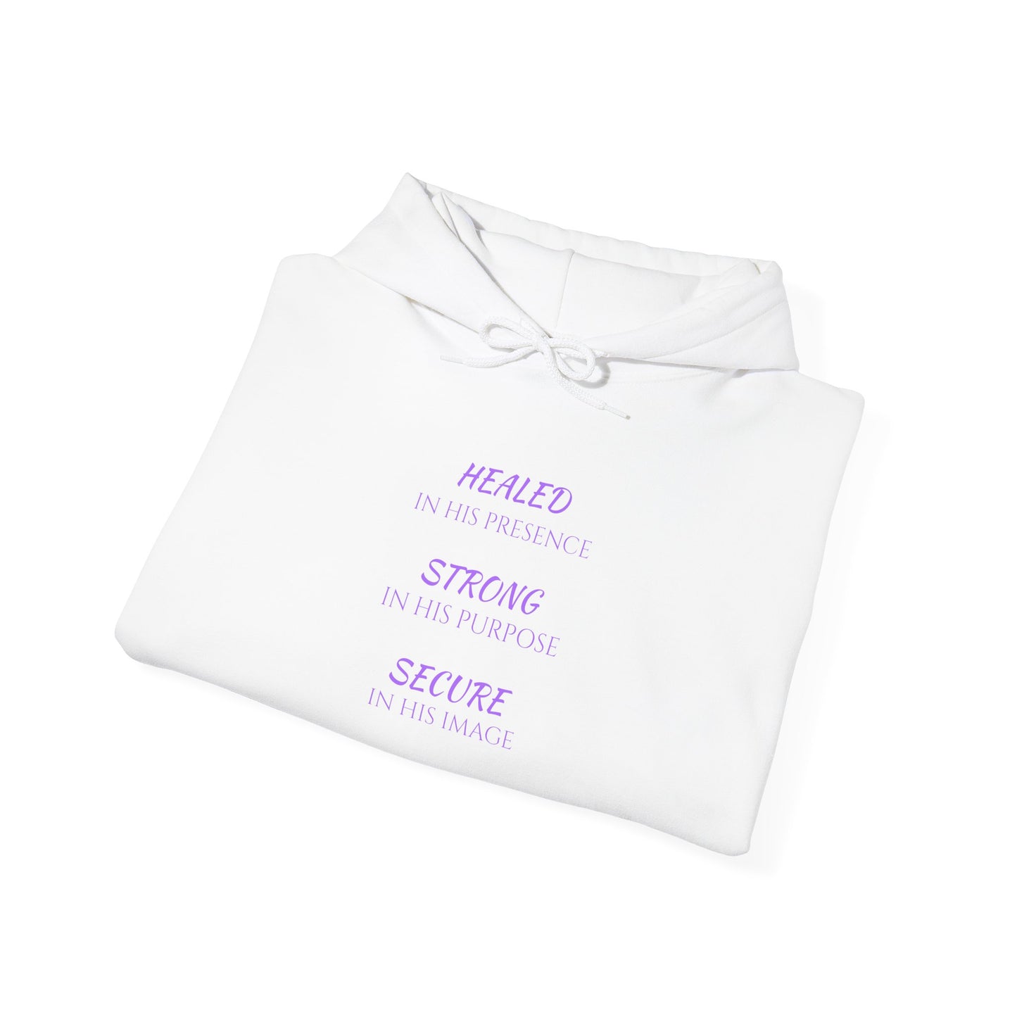 "Healing | Strong | Secure" Hoodie Inspirational Hoodie